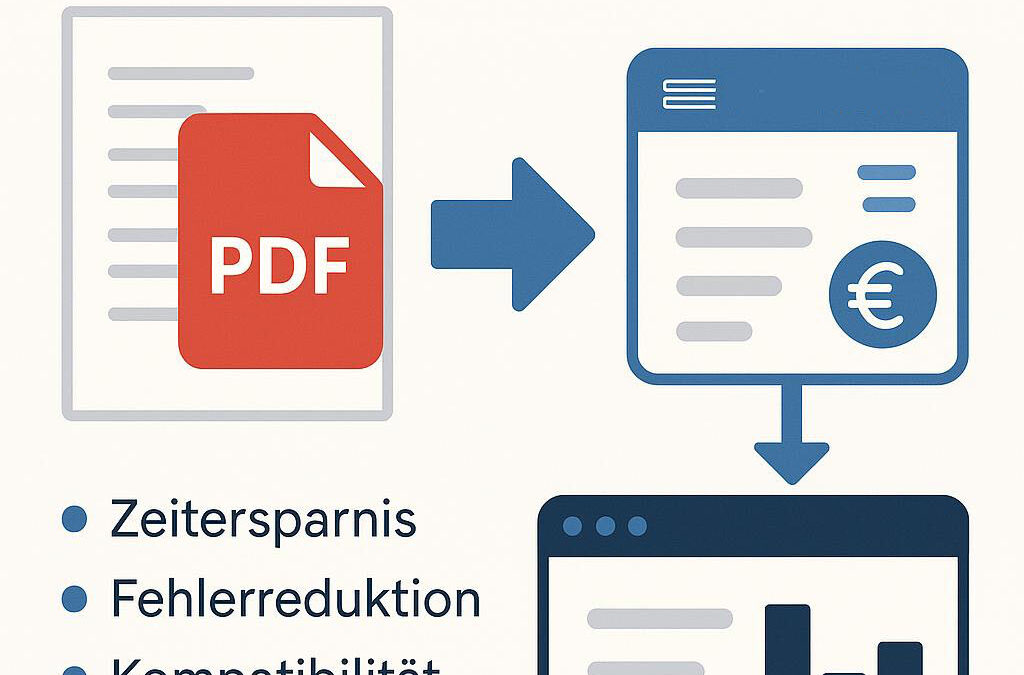 PDF nach Buchhaltung - Umwandlung