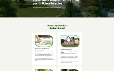 Website Neu-Gestaltung für Gartenbau